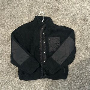 Women’s Fabletics Black Tahoe Teddy Jacket